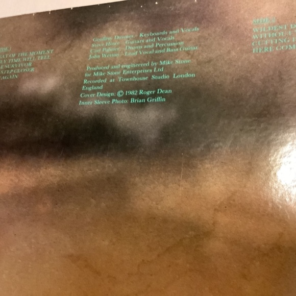 ASIA Vinyl Record Album 1982 Geffen Records GHS 2008 - Picture 6 of 6